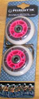 NEW RAZOR Ripstik Ripstick Caster Wave REPLACEMENT Wheels +Bearings 