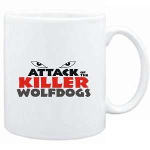 Mug White  ATTACK OF THE KILLER Wolfdogs  Dogs  Sports 