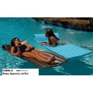  Tote N Float swimming pool raft Ripple foam BRONZE 