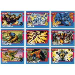 1992 Impel X Men Series 1 100 Card New Complete Base Set in Collector 