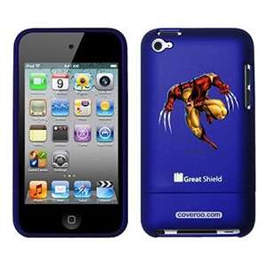  Wolverine Lunging Left on iPod Touch 4g Greatshield Case 
