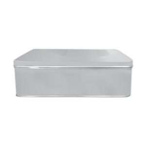  Rectangle Tin Silver 2.75H X 6.75W X 9L