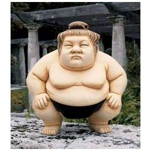  Basho The Sumo Wrestler Statue Patio, Lawn & Garden
