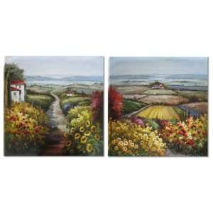  Valley Vista Series by Pitt (48x48 each)