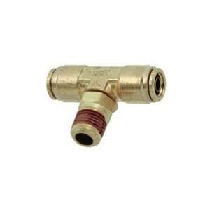 Push To Connect Air Brake Fittings,Swivel Male Branch Tee,Pipe Size 1 
