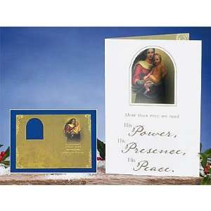  Abbey Press Christmas Card/ Madonna & Child Power 