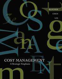 Cost Management A Strategic Emphasis by Edward Blocher (2005, Book 