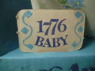 VINTAGE 1776 AMERICAN BABY GOLDBERGER TOY DOLL IN BOX  