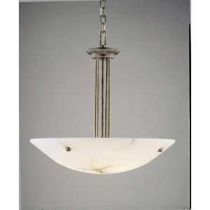  Nulco Lighting 7866 09 AA Alabaster Bowls 6 Light Ceiling 