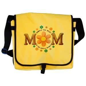   Messenger Bag Simply The Best MOM In The Whole World 