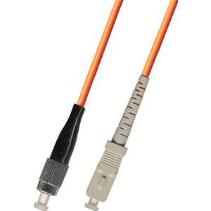  7M Multimode Simplex Fiber Optic Cable (50/125)   FC to SC 
