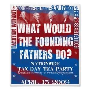  Founding Fathers Small Poster