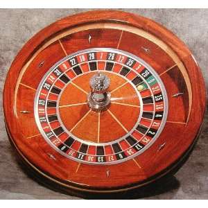  30 inch Roulette Wheel   Casino Roulette Supplies 