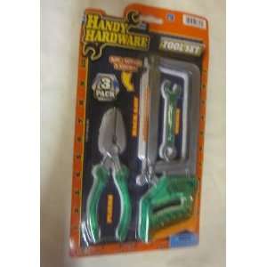 of 3 Tool Pieces Tools May Vary Hammer, Screw Driver, Saw, Pliers Hack 