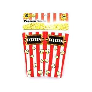 Popcorn boxes, package of 5   Pack of 24 