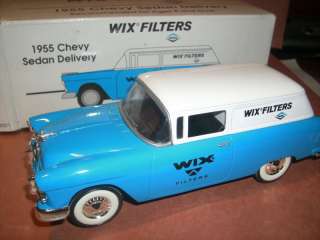 1955 Chevy Sedan Delivery Wix Filters Diecast Coin Bank  