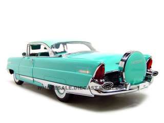 1956 LINCOLN PREMIERE GREEN HARD TOP 118 MODEL CAR  