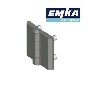  1056 U12   EMKA Screw On Prominent Hinge with M6 Stud 