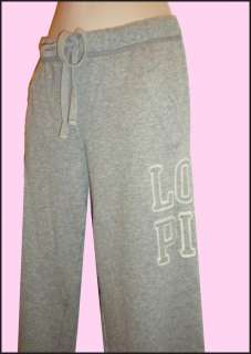   LOVE PINK VARSITY Sweatpants Lounge/Yoga/Sleep Pants XS M  