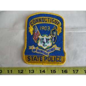  Connecticut State Police Patch 