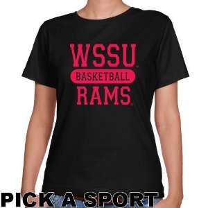  Winston Salem State Rams Ladies Black Custom Sport Classic 