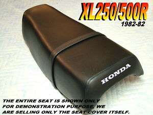 XL250R XL500R Honda seat cover 1982 83 XL250 XL500 140  