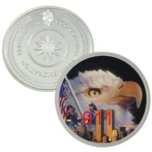  9/11 ATTACK CHALLENGE PHOTO SOUVENIR COIN ZP002 