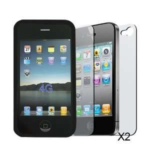   Silicone body protection for Apple iPhone 4 Cell Phones & Accessories