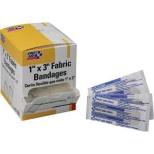  Adhesive Fabric Bandages (1x3) 50/Box