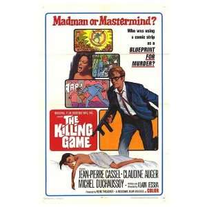 Killing Game Original Movie Poster, 27 x 41 (1968)