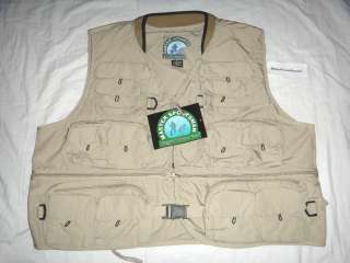   Sportsman Prestige Rocky Mountain 3 in 1 system fishing vest NWT