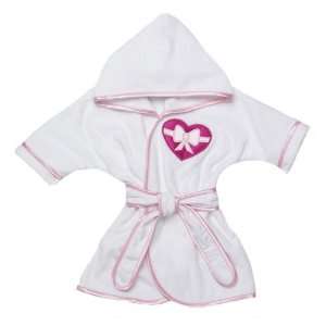  Mullins Square Hearts Velour Robe Size 3   4 Baby