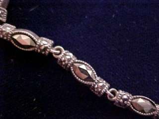 Judith Jack STERLING Silver Marcasite Necklace JJ 16  