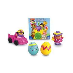 Fisher Price Little People Limited Edition Spring Basket Set with Free 