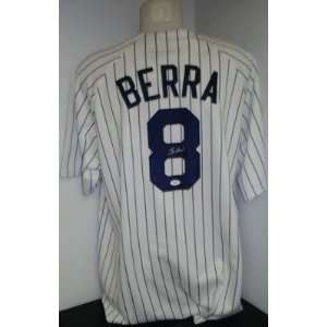 Yogi Berra Signed Jersey   Majestic JSA   Autographed MLB Jerseys 