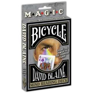  Bicycle David Blaine Mind Reading Playing Card Deck