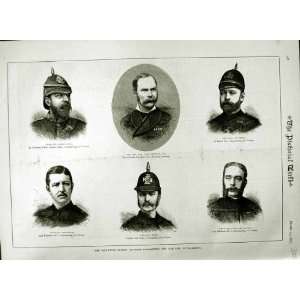    1883 POLICEMEN LEWIS ROUTLEDGE WARD BLACKBURNE TEW