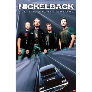  Nickelback (All the Right Reasons) Framed Music Poster 