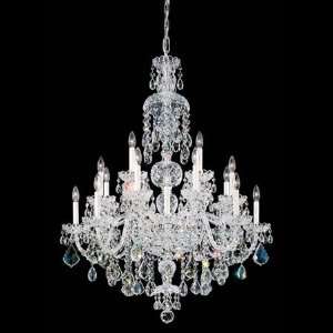   Worldwide Lighting 6860 40S Olde World 25 Light Chandeliers in Silver