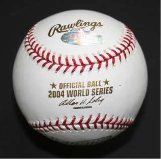Boston Red Sox Bronson Arroyo Auto 2004 World Series WS Baseball 