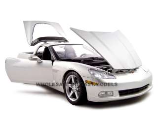 Brand new 118 scale diecast model of 2005 Chevrolet Corvette C6 Coupe 