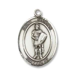   St Florian Pendant Patron Saint Catholic Christian Necklace Jewelry