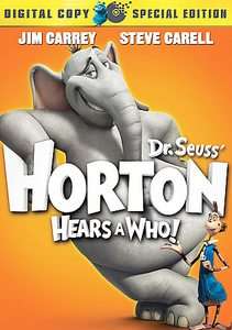 Dr. Seuss Horton Hears a Who (DVD, 2008, 2 Disc Set, Special Edition 