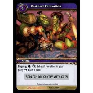  World of Warcraft Dark Portal WOW Single Card Rest and 