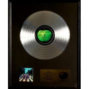  The Beatles Abbey Road Platinum LP Record Award Non RIAA 