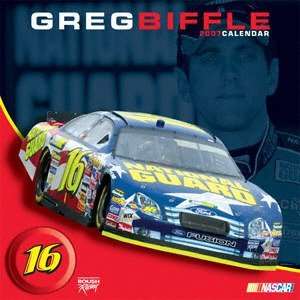  Greg Biffle 12x12 Wall Calendar 2007