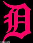 HUGE 23 Detroit Tigers D Car Truck Decal WHITE sticker items in 