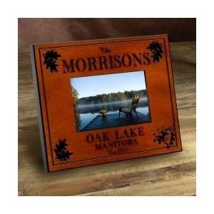  Cabin Series Personalized Picture Frame (All the Text 