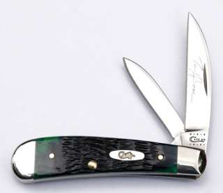 Case XX Tony Bose Green Sway Back Jack Knife 6064 New  