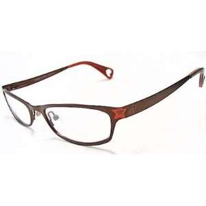 Betsey Johnson Starlight Bj 019 Bronze / Clear Eyeglasses